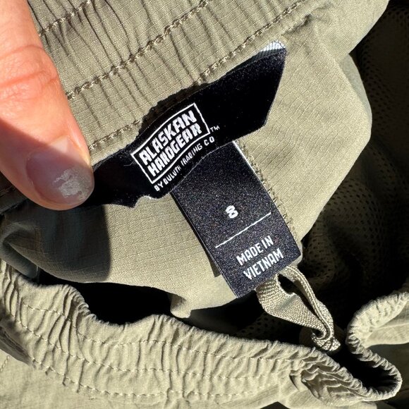 Alaskan Hardgear AKHG Duluth Trading Co. Access Point Pull-On Shorts Sage Olive - Picture 5 of 5